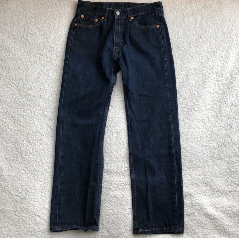 LEVI’S 505 Vintage Mom Jeans Dark Wash - Picture 4 of 7